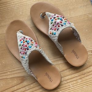 The Sak Shana sandals size 8 worn once